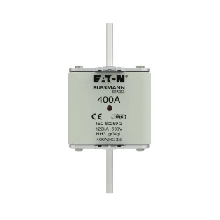 Eaton - Smeltpatroon (mes) - NH FUSE 400AMP 500V gG SIZE 3 DUAL 400NHG3B 12933986