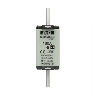 Eaton - Smeltpatroon (mes) - NH FUSE 160AMP 500V AC gG 1 DUAL IN 160NHG1BI 12934146
