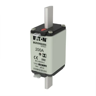 Eaton - Smeltpatroon (mes) - NH FUSE 200AMP 690V AC gG 1 DUAL IN 200NHG1BI-690 12934231