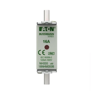 Eaton - Smeltpatroon (mes) - NH FUSE 16AMP 500V aM SIZE 000 DUAL 16NHM000B 12934303