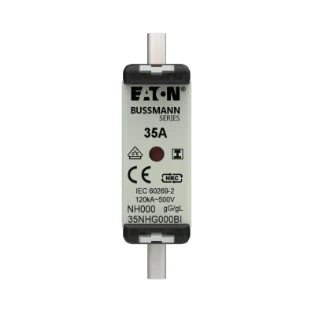 Eaton - Smeltpatroon (mes) - NH FUSE 35AMP 500V SIZE 000 GG IMGL 35NHG000BI 12934388