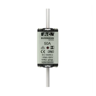 Eaton - Smeltpatroon (mes) - NH FUSE 50A 500V GL/GG SIZE 02 50NHG02BI 12934406