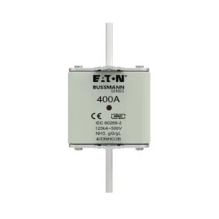 Eaton - Smeltpatroon (mes) - NH FUSE 400AMP 500V gG SIZE 3 DUAL 400NHG3B 12934445