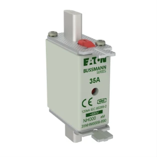 Eaton - Smeltpatroon (mes) - NH FUSE 35AMP 690V aM SIZE 000 35NHM000B-690 12934548