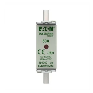 Eaton - Smeltpatroon (mes) - NH FUSE 50AMP 500V aM SIZE 000 50NHM000B 12934621