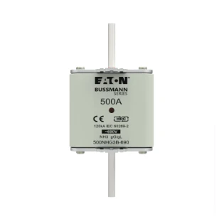 Eaton - Smeltpatroon (mes) - NH FUSE 500A 690V gG SIZE 3 500NHG3B-690 12934900
