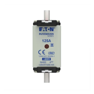 Eaton - Smeltpatroon (mes) - 125Amp 400V AC GFF 00 NH FUSE 125NHFF00BI-400 12934958