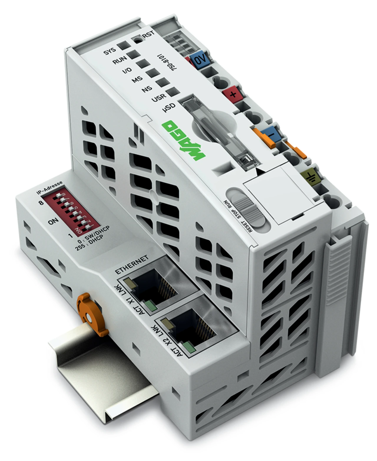 Wago PLC basiseenheid 750-8101 750-8101 14031970