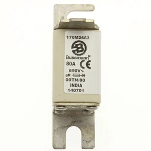 Eaton - HRC zekering - FUSE 80A 690V 00TN/80 GR 170M2663 141381