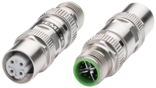 Siemens - Ronde connector, veldzijdig confectioneerbaar (industrieconnector) - IE Adapter M12-D/M12-X (M12 D-F/... 6GK19010DE206AA0 14316014