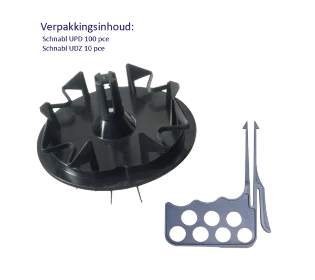 Schnabl - Deksel voor dozen voor montage in de wand/plafond - 12100 12100 15714806