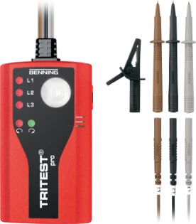 Benning - Indicator voor draaiveldrichting - Draaiveldrichtingtester 020052 17341437