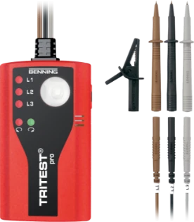 Benning - Indicator voor draaiveldrichting - Draaiveldrichtingtester 020052 17341599