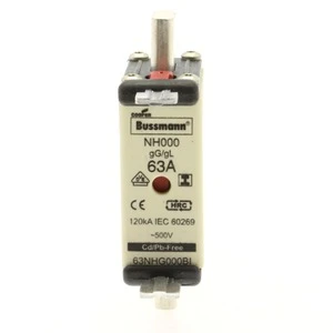 Eaton - Smeltpatroon (mes) - NH FUSE 63AMP 500V SIZE 000 GG IMGL 63NHG000BI 184923