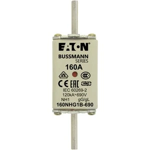 Eaton - Smeltpatroon (mes) - NH FUSE 160AMP 500V gG SIZE 1 DUAL 160NHG1B 191365