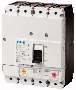 Eaton - Vermogensschakelaar voor trafo-, generator- en installatiebeveiliging - NZMB1-4-A63 265803 19388