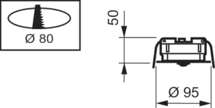 Philips - Lichtregelsysteemcomponent - LRM1070/00 SENSR MOV DET ST 8711559731384 2107101