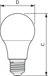 Philips - LED-lamp - LED bulb 8720169168978 2107292