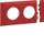 Hager - Afdekplaat installatiecomponenten wandgoot - Ecoline GB080203020 2178055