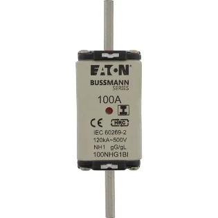 Eaton - Smeltpatroon (mes) - NH FUSE 100AMP 500V gG SIZE 1 DUAL 100NHG1BI 2228051