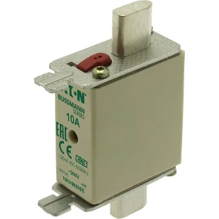 Eaton - Smeltpatroon (mes) - NH FUSE 10AMP 500V aM SIZE 000 DUAL 10NHM000B 2228289