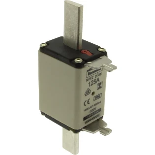 Eaton - Smeltpatroon (mes) - NH FUSE 125A 500V GL/GG SIZE 02 125NHG02BI 2231312