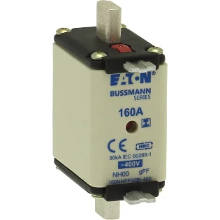 Eaton - Smeltpatroon (mes) - 160Amp 400V AC GFF 00 NH FUSE 160NHFF00BI-400 2232003