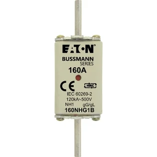 Eaton - Smeltpatroon (mes) - NH FUSE 160AMP 500V gG SIZE 1 DUAL 160NHG1B 2232060