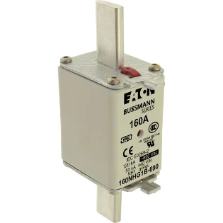 Eaton - Smeltpatroon (mes) - NH FUSE 160AMP 500V gG SIZE 1 DUAL 160NHG1B 2232067
