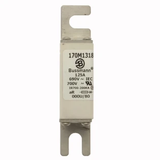 Eaton - HRC zekering - FUSE 125A 690V 000U/80 AR UC 170M1318 2232831