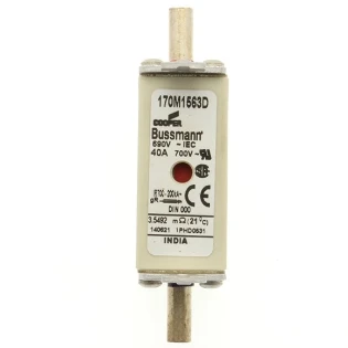 Eaton - HRC zekering - FUSE 40A 690V gR DIN 000 HSDNH 170M1563D 2232928