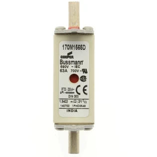 Eaton - HRC zekering - FUSE 63A 690V gR DIN 000 HSDNH 170M1565D 2232936
