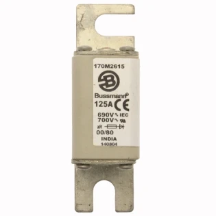 Eaton - HRC zekering - FUSE 125A 690V 00/80 AR UR 170M2615 2233039