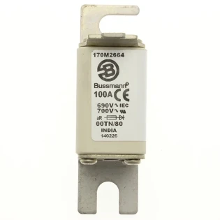 Eaton - HRC zekering - FUSE 100A 690V 00TN/80 AR UR 170M2664 2233059