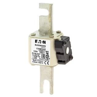 Eaton - HRC zekering - FUSE 125A 1250V 1*KN/110 AR CU 170M3242 2233503