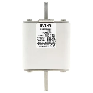 Eaton - HRC zekering - FUSE 1250A 690V 3TN/110 AR UC 170M6216 2236310