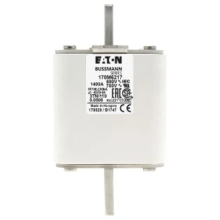 Eaton - HRC zekering - FUSE 1400A 690V 3TN/110 AR UC 170M6217 2236315