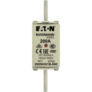 Eaton - Smeltpatroon (mes) - NH FUSE 200AMP 690V gG SIZE 1 200NHG1B-690 2238032