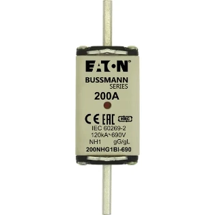 Eaton - Smeltpatroon (mes) - NH FUSE 200AMP 690V AC gG 1 DUAL IN 200NHG1BI-690 2238042