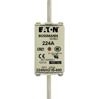 Eaton - Smeltpatroon (mes) - NH FUSE 224AMP 690V gG SIZE 1 DUAL 224NHG1B-690 2238442