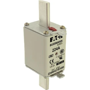 Eaton - Smeltpatroon (mes) - NH FUSE 224AMP 690V gG SIZE 1 DUAL 224NHG1B-690 2238445