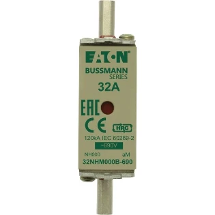 Eaton - Smeltpatroon (mes) - NH FUSE 32A 690V aM SIZE 000 32NHM000B-690 2239575