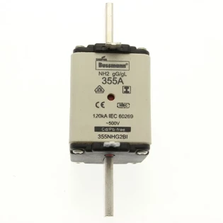 Eaton - Smeltpatroon (mes) - NH FUSE 355A 500V GL/GG SIZE 2 355NHG2BI 2239646
