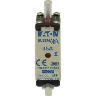 Eaton - Smeltpatroon (mes) - EATON 35Amp 400V AC GFF 000 NH FUSE 35NHFF000BI-400 2239702