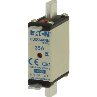 Eaton - Smeltpatroon (mes) - EATON 35Amp 400V AC GFF 000 NH FUSE 35NHFF000BI-400 2239703