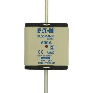 Eaton - Smeltpatroon (mes) - EATON 500Amp 400V AC GFF 3 NH FUSE 500NHFF3BI-400 2240278