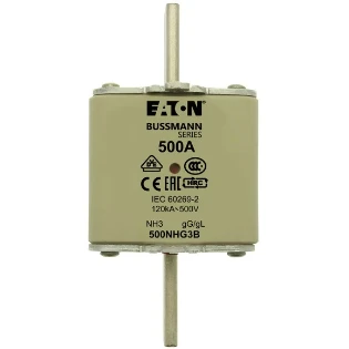 Eaton - Smeltpatroon (mes) - NH FUSE 315AMP 500V gG SIZE 3 DUAL 315NHG3B 2240287
