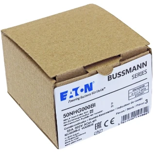 Eaton - Smeltpatroon (mes) - NH FUSE 50AMP 500V SIZE 000 GG IMGL 50NHG000BI 2240369