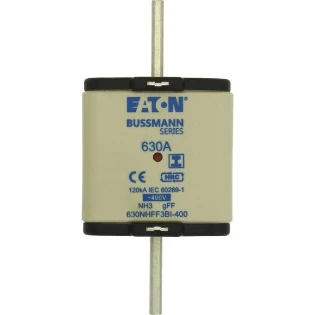 Eaton - Smeltpatroon (mes) - EATON 630Amp 400V AC GFF 3 NH FUSE 630NHFF3BI-400 2240618