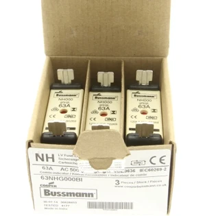 Eaton - Smeltpatroon (mes) - NH FUSE 63AMP 500V SIZE 000 GG IMGL 63NHG000BI 2240730